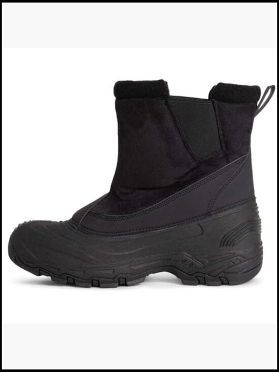 Waterproof Snow Boots Deep Tread Faux Fur Lined Durable Winter